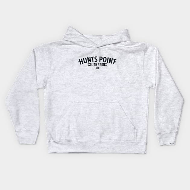Hunts Point - A Modern Oasis in the Bronx NYC Kids Hoodie by Boogosh
